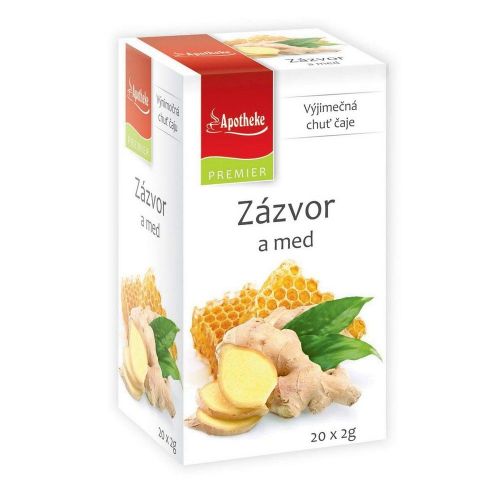 Apotheke čaj Zázvor a med 20x2g