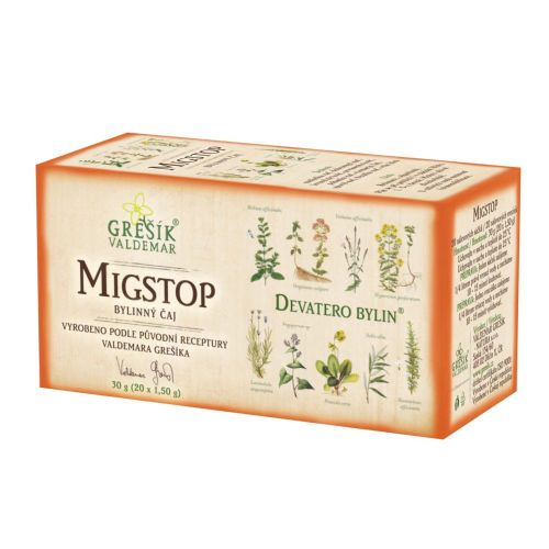 Grešík čaj Migstop 20x1,5g