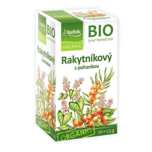 Apotheke BIO čaj Rakytníkový s pohankou 20x1,5g