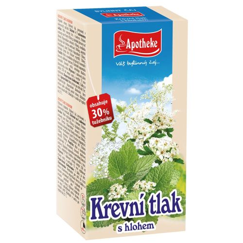 Apotheke čaj Na krevní tlak s hlohem 20x1,5g DOPRODEJ