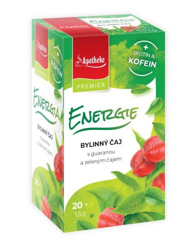 Apotheke čaj Energie - Biotin a kofein 20x1,5g