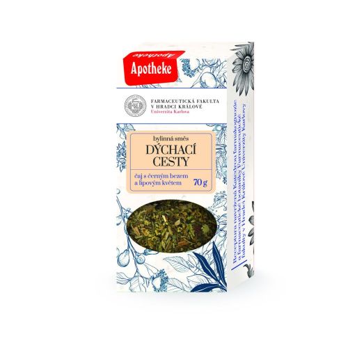 Čaj Dýchací cesty sypaný Farmaceutická fakulta 70g, Doplněk stravy