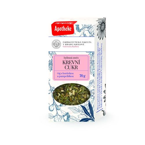 Čaj Krevní cukr sypaný Farmaceutická fakulta  70g, Doplněk stravy