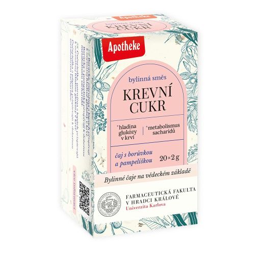 Čaj Krevní cukr Farmaceutická fakulta  20x2g