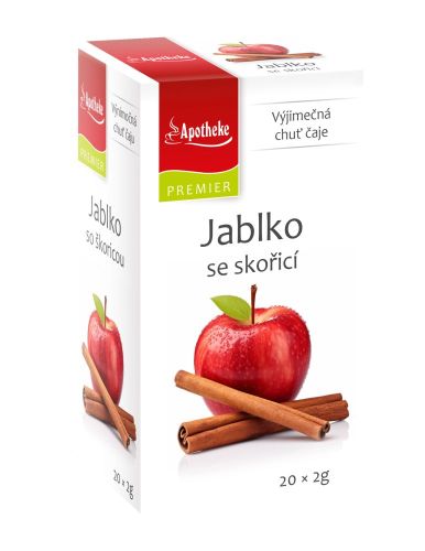 Apotheke čaj Jablko se skořicí 20x2g