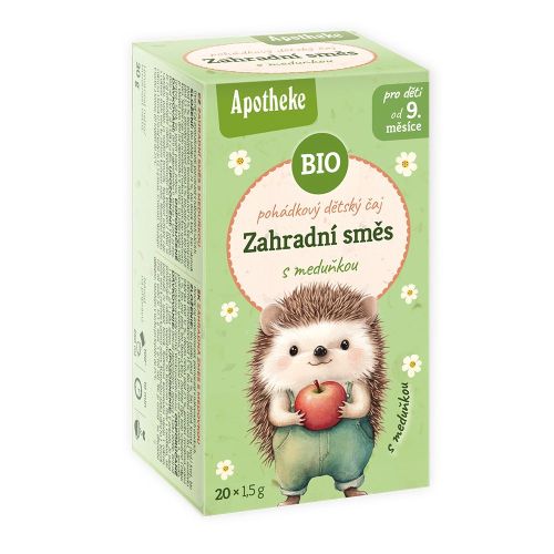 Apotheke BIO pohádkový čaj Zahradní směs s meduňkou 20x1,5g nový