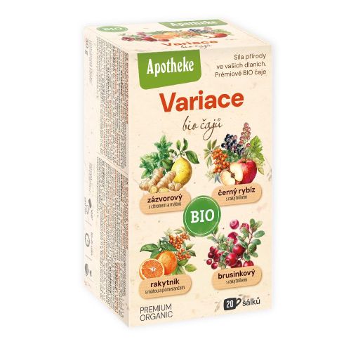 Apotheke BIO Variace bio čajů 4v1 20ns