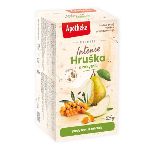 Apotheke čaj Hruška a rakytník 20x2,5g INTENSE