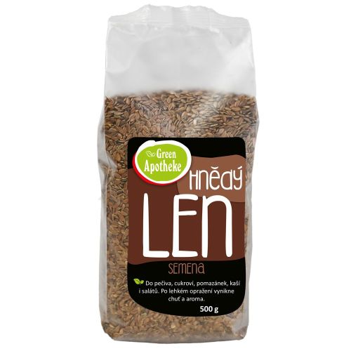 Green Apotheke Len hnědý 500g