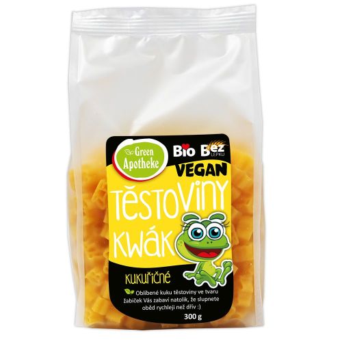 Green Apotheke Těstoviny BIO Kwák kukuřičné 300g
