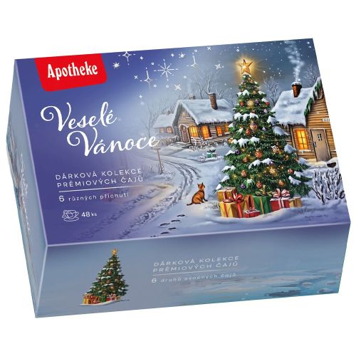Apotheke dárková kolekce Veselé Vánoce 48ns ( 6x8ns )