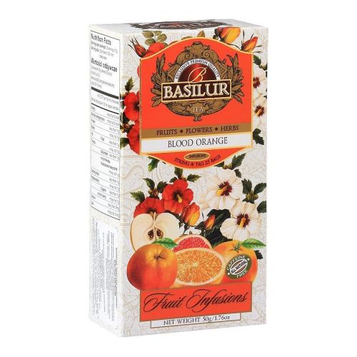 Basilur čaj Fruit Blood Orange 25x2g