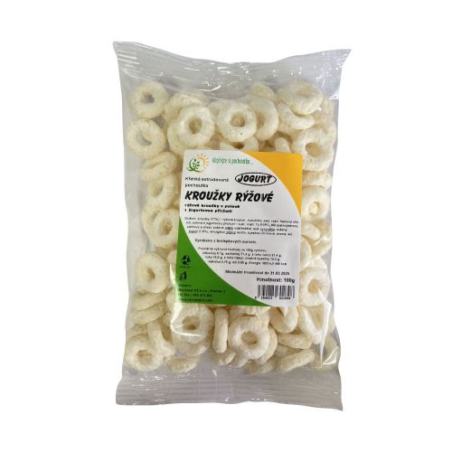 Racional Kroužky rýžové Jogurt 100g