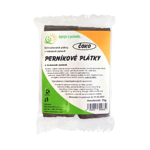 Racional Perníkový plátek v Čokoládě 75g