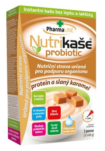 Zajíc Nutrikaše probiotic protein a slaný karamel 180g