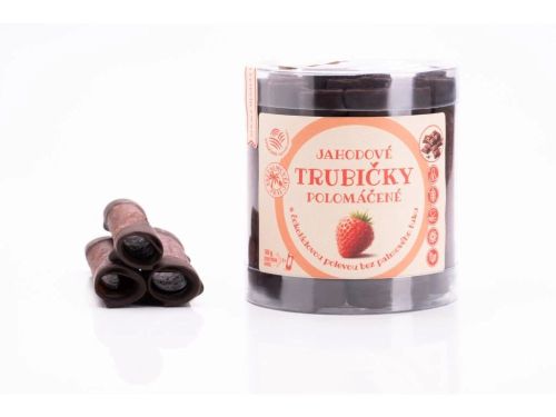 Ovocné trubičky- jahoda dóza 220g