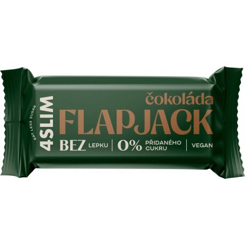 Kaumy flapjack Čokoláda 55g bez přid.cukru